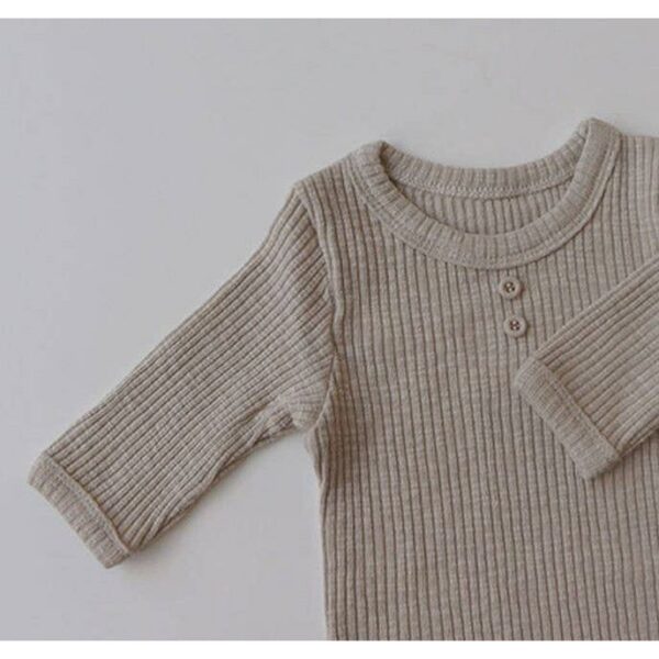 Babykledingset unisex beige