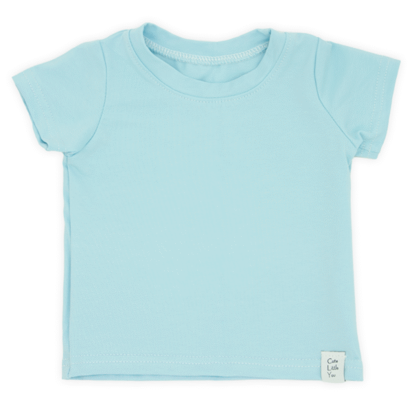 Short Sunshine t-shirt blauw