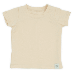 T-shirt licht zand