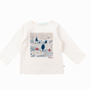 Daniel Tee truitje met winterlandschap