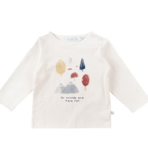 Doron Tee truitje met boompjes en paddestoelen