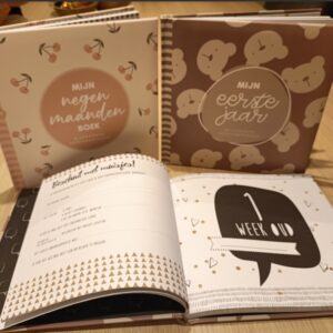 Mijn eerste levensjaar of eerste negen maanden boek