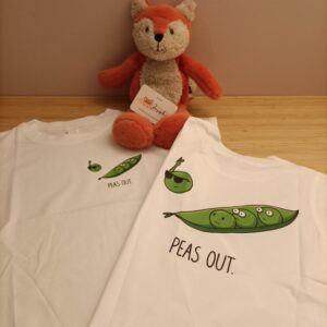 T-shirt met erwtjes