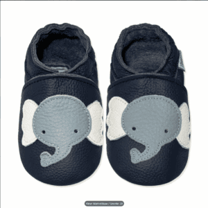 Lederen Slofjes Olifant
