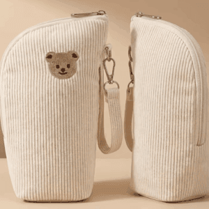 Flessenwarmer met beer