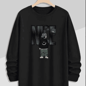 T-shirt lange mouw met jongen