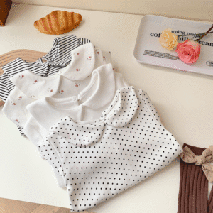 unisex babybody met print